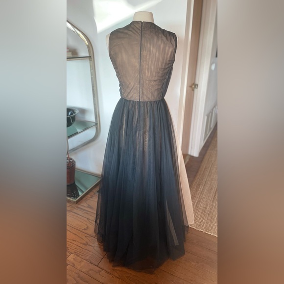 Rare NWOT DEREK LAM Runway Silk and Tulle Maxi Gown - Picture 6 of 8